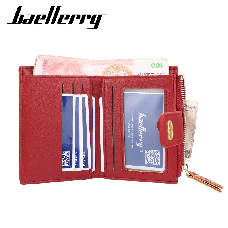 New Women Wallets Fashion PU Leather Top Quality Female Purse Short Card Holder Brand Wallet For Women