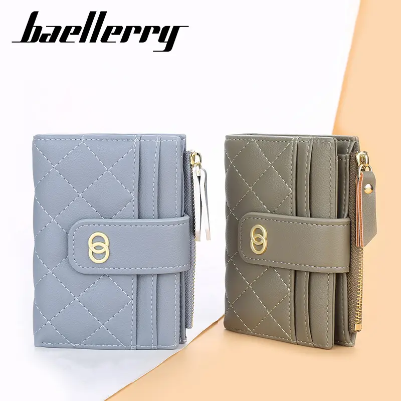 New Women Wallets Fashion PU Leather Top Quality Female Purse Short Card Holder Brand Wallet For Women