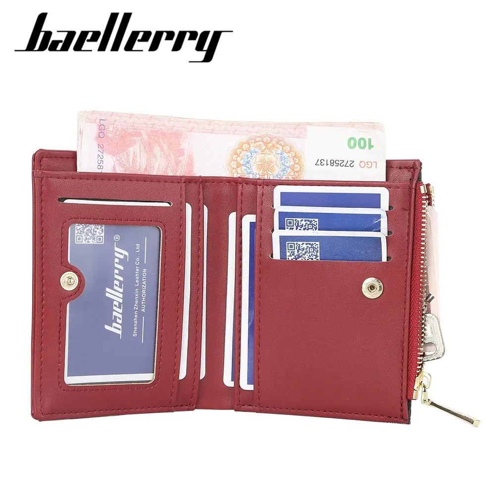 Glitter PU Wristlet Coin Purse - 2025 Women's Short Wallet, Quick Access ID Window & Phone Slot (Festival Essential)