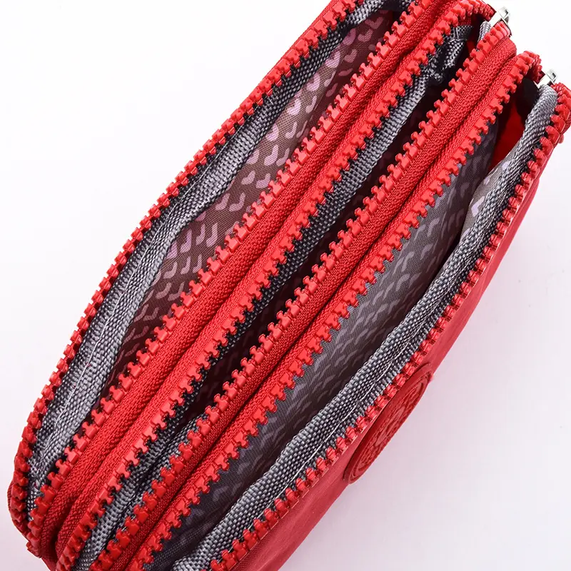 Women Portable Wallets Nylon Coin Purse New Korean Large Capacity Portable Oxford Cloth Coin Wallet Waterproof