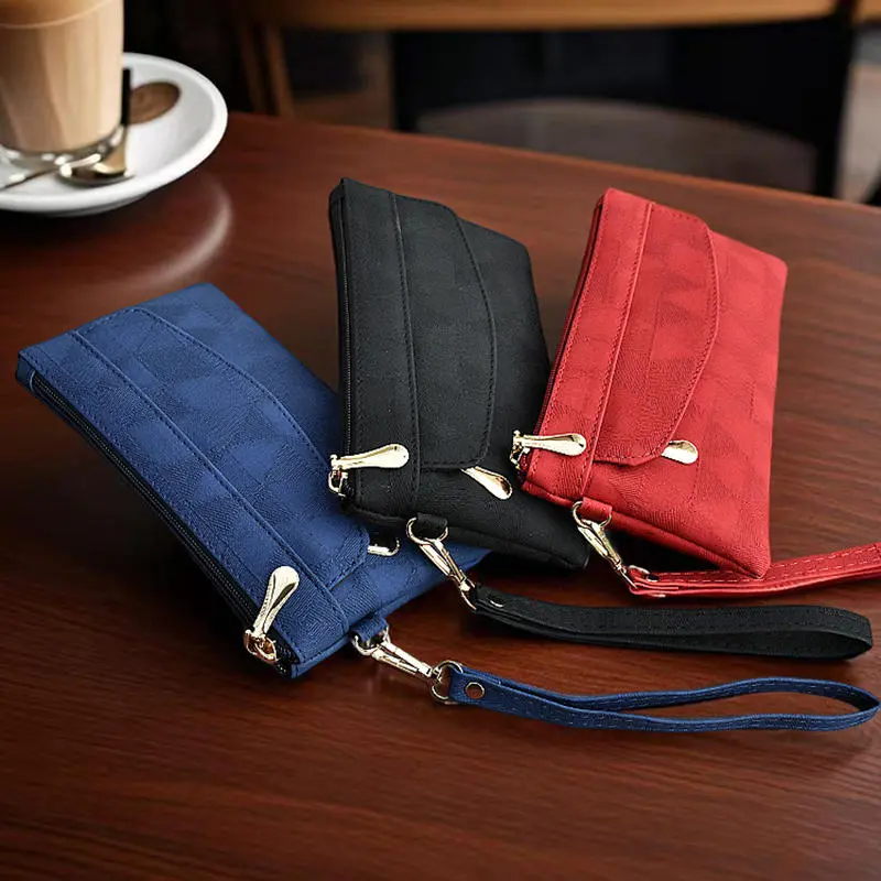 Fashionable Handbag For Women Mobile Wallet Handbag Female Solid Color Handbag Casual Versatile Ladies' Small Bag