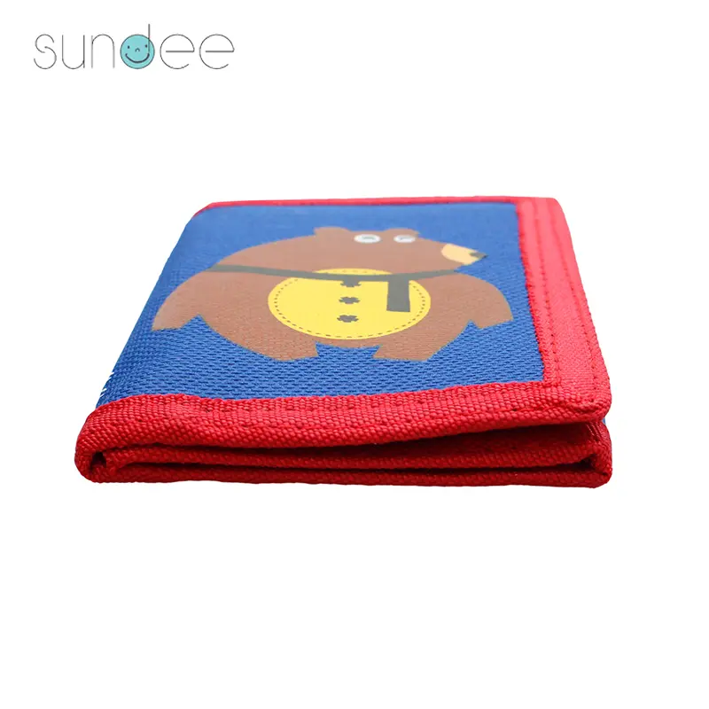 Women Men Children's Shopping Toy Wallet Trifold Canvas Outdoor Cartoon Wallet for Kids Boys Girls Cute Wallet Keychain Bags