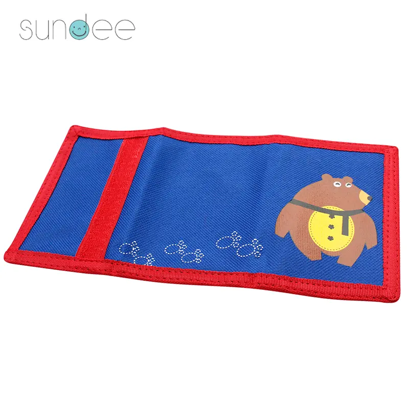 Women Men Children's Shopping Toy Wallet Trifold Canvas Outdoor Cartoon Wallet for Kids Boys Girls Cute Wallet Keychain Bags