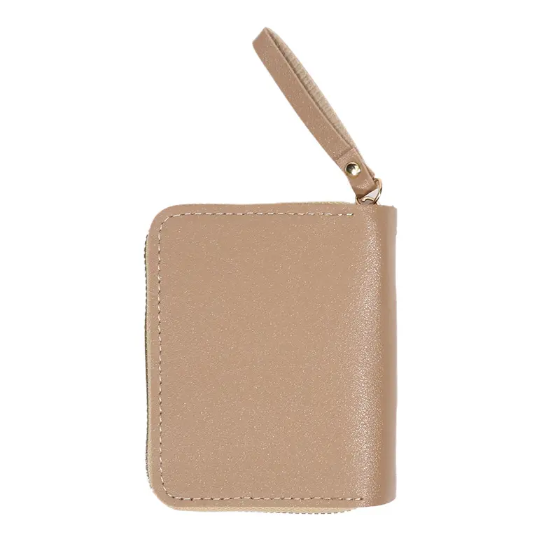 Embroidered Love Heart Wallet Fashion Ladies Multifunction ID Holder Card Holders Wallet ID Holder Zipper Snap Short Wallet