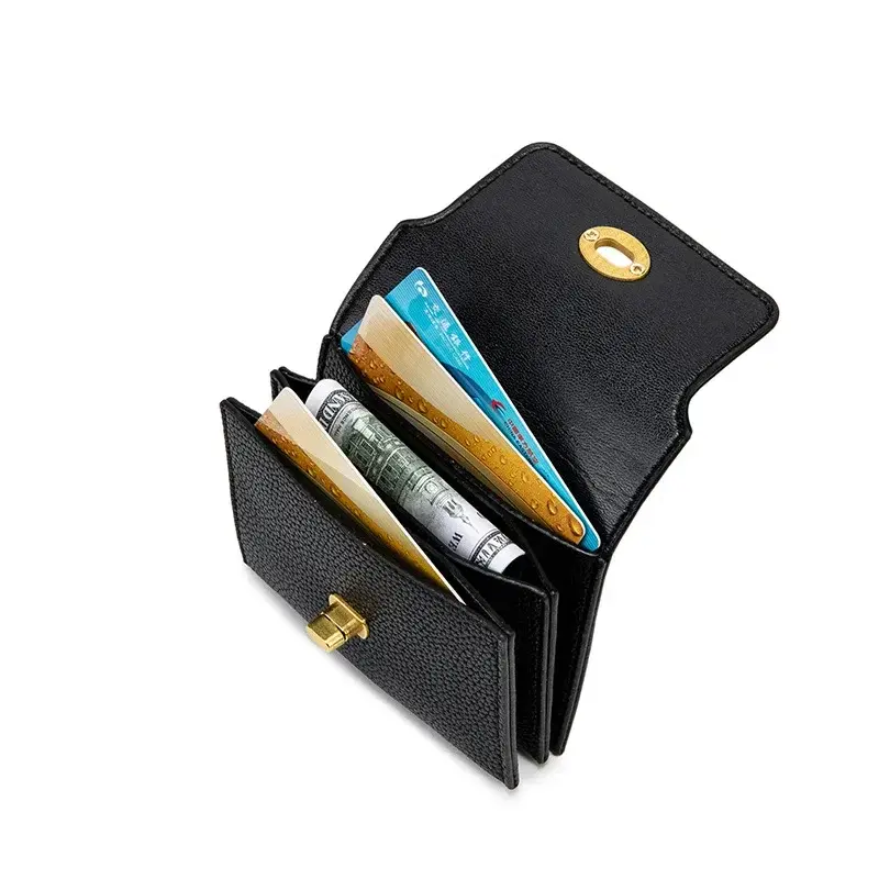 New Women Wallets Female Short Hasp Pu Leather Purses Multifunctional Large Capacity Money Bag for Women Small Coin Card Holders