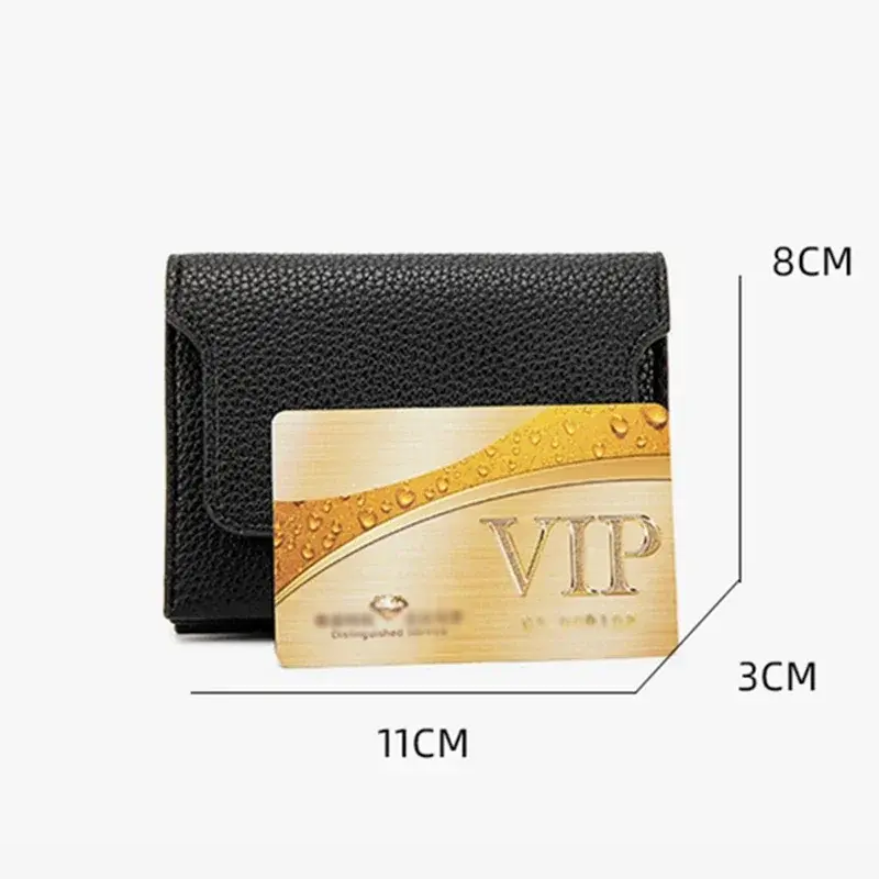 New Women Wallets Female Short Hasp Pu Leather Purses Multifunctional Large Capacity Money Bag for Women Small Coin Card Holders