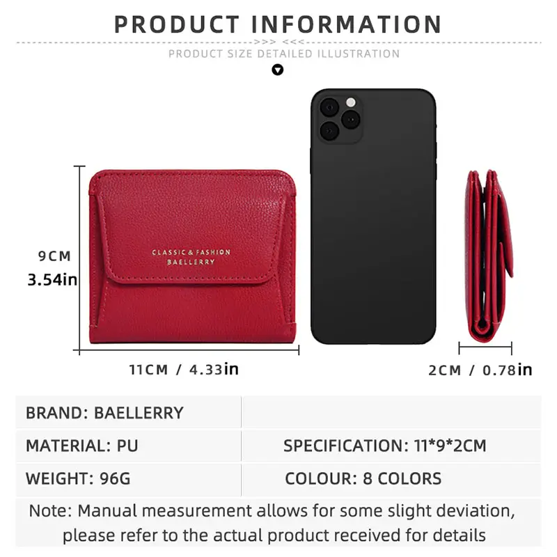 Name Customized Wallet Short Women Card Holder Coin Pocket Brand Female Purses High Quality Photo Holder Wallet For Girls