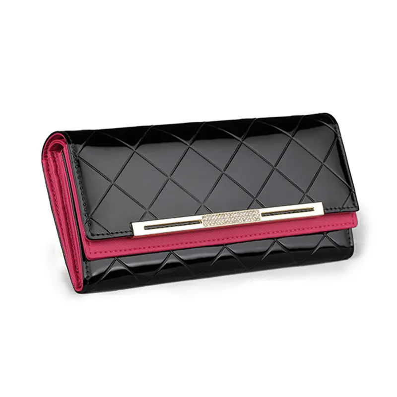 Luxury Designer Women's Wallets RFID Card Holder Purses for Women Genuine Leather Long Wallet Female Billfold Handbag