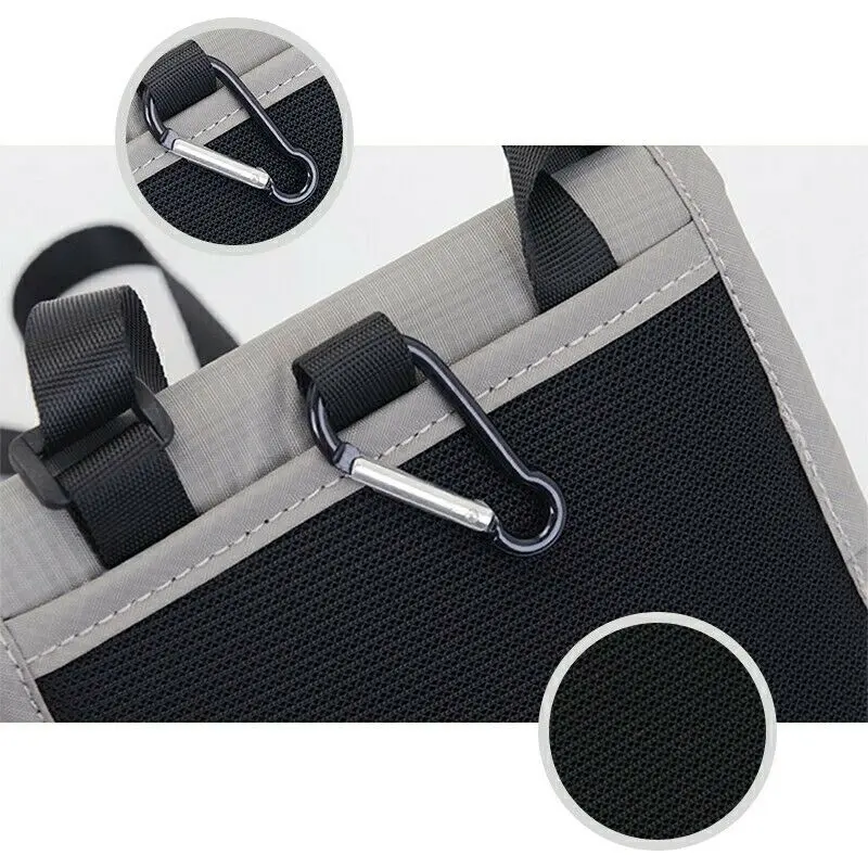 Men's and Women's Travel Passport Cover Neck Bag Travel Card Bag Anti theft Multi functional Hidden Wallet