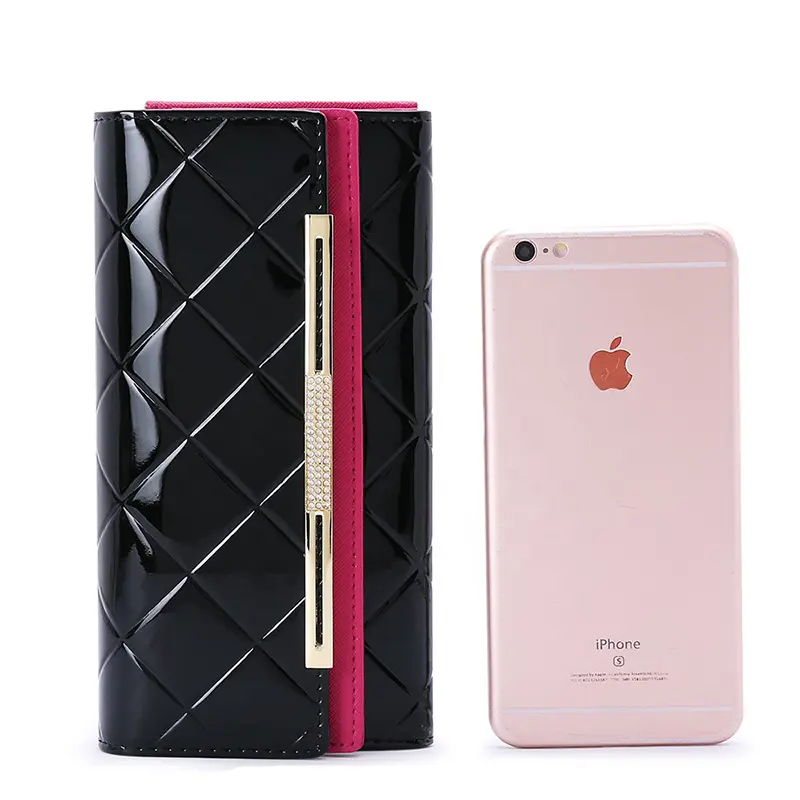 Luxury Designer Women's Wallets RFID Card Holder Purses for Women Genuine Leather Long Wallet Female Billfold Handbag