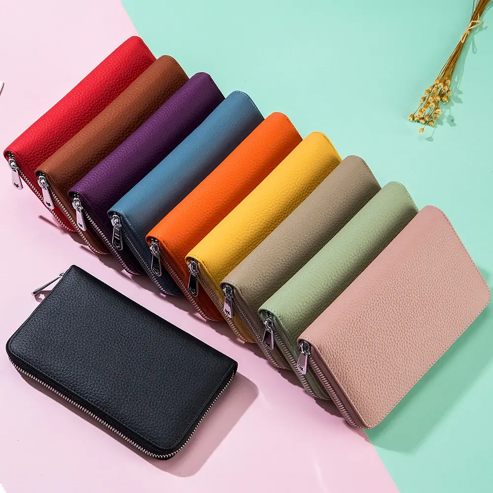 Cash Budget Passport Wallet Clutch Bag for iPhone 13 Pro Women Budget Sheets Zipper Long Billfold for Bankbook and Ledger Rfid