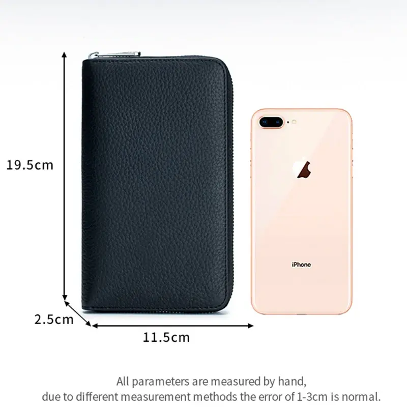 Cash Budget Passport Wallet Clutch Bag for iPhone 13 Pro Women Budget Sheets Zipper Long Billfold for Bankbook and Ledger Rfid