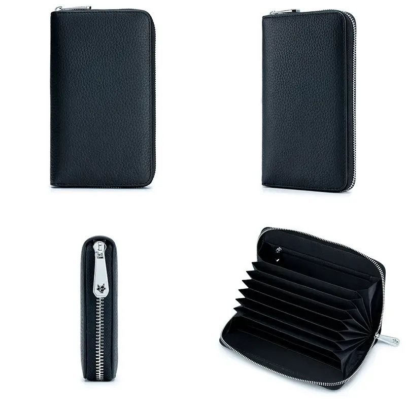 Cash Budget Passport Wallet Clutch Bag for iPhone 13 Pro Women Budget Sheets Zipper Long Billfold for Bankbook and Ledger Rfid
