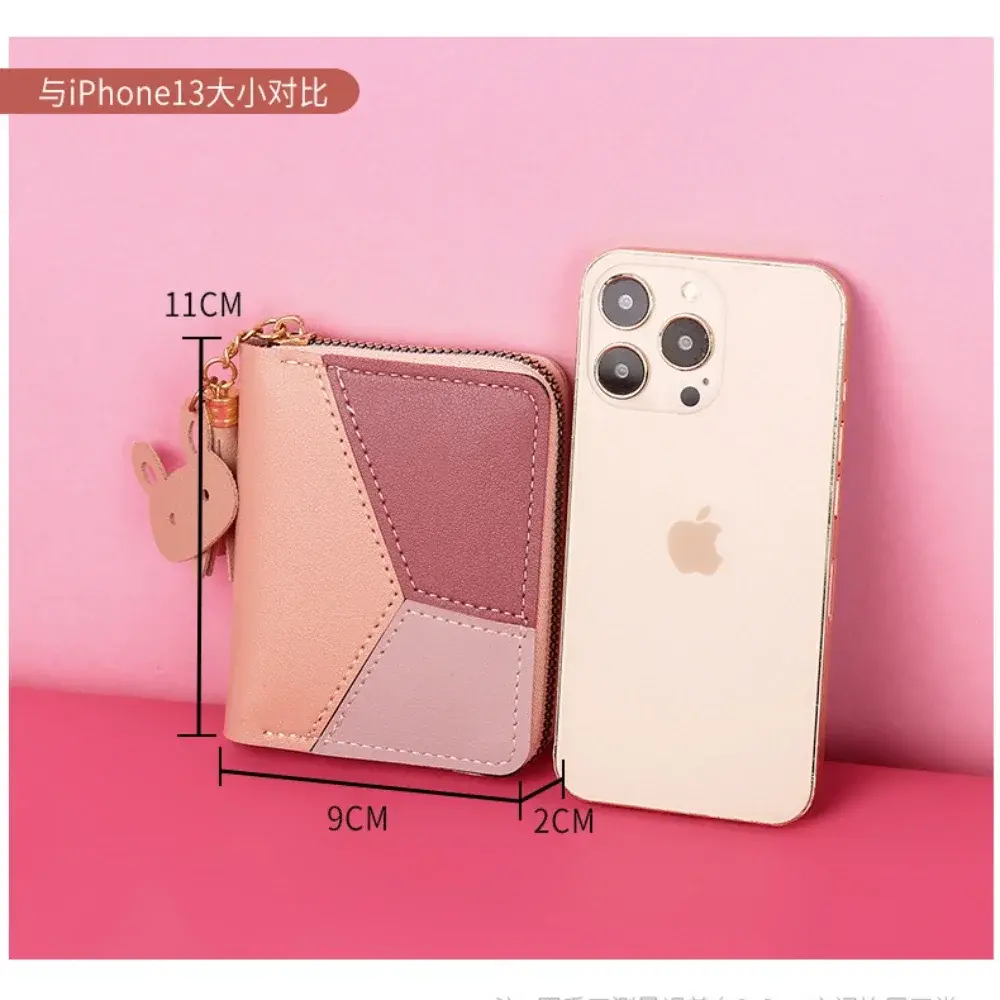 Korean Women Wallet Long Wallet Female Clutch Bag Phone Pouch Student Card Bag Id Credit Card Holder Coin Purse Coin Pouch