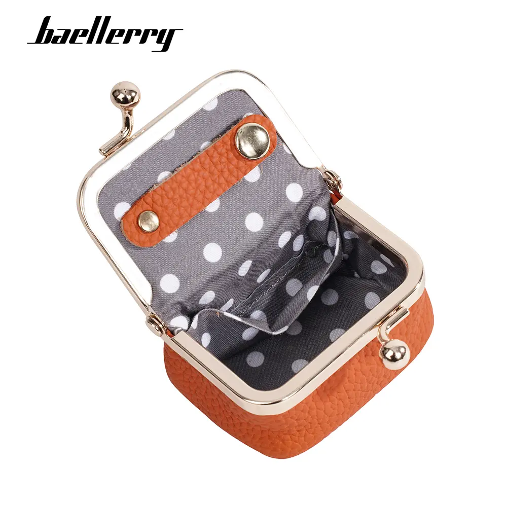 High Quality Genuine Leather Women Coin Wallets New Simple Coin Pocket Ring Necklace Jewelry Case Female Coin Purses
