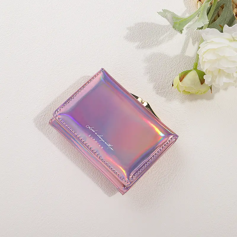 New Women Wallets Female PU Leather Purses Short Hasp Purse for Women Small Money bag Coin Purse Card Holder Clutch Dropshipping