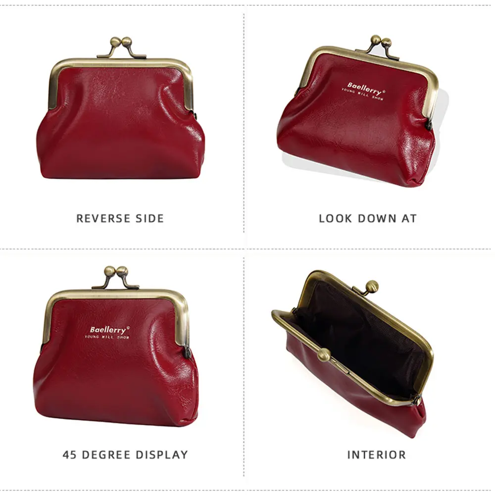Classic Retro Women Wallets Simple Small Card Bags Female Purses New Short Coin Pocket High Quality Wallet For Girls