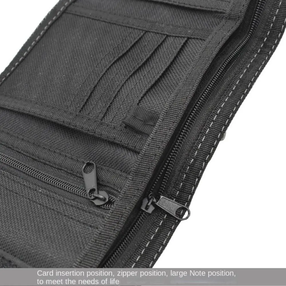 Leather RFID Vintage Wallet Men With Coin Pocket Short Wallets Small Zipper Walet With Card Holders Man Purse