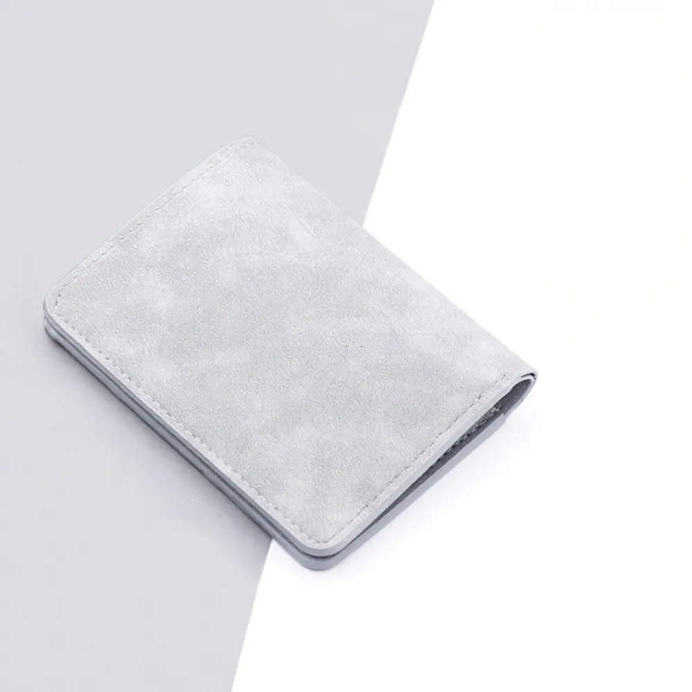 Men/Women Fashion Wallet ID/credit Card Holder Wallet for Men Multi-Card BagHolder Two Fold Small Wallet Black/gray Coin Purse