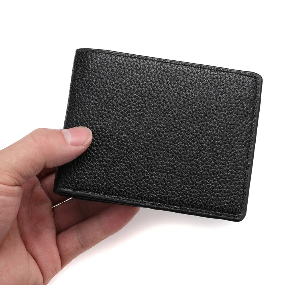 2025 New Wallet for Men, Short Men's Wallet, Dollar Wallet, Zipper Coin Pocket, Ultra-thin Men's Wallet