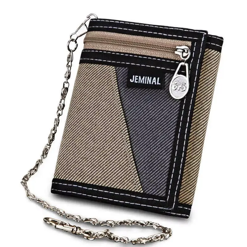 Fashion Men Wallets Good Quality Canvas Fabric Short Clutch Purses Male Moneybags Coin Purse Wallet Cards ID Holder Bags Burse