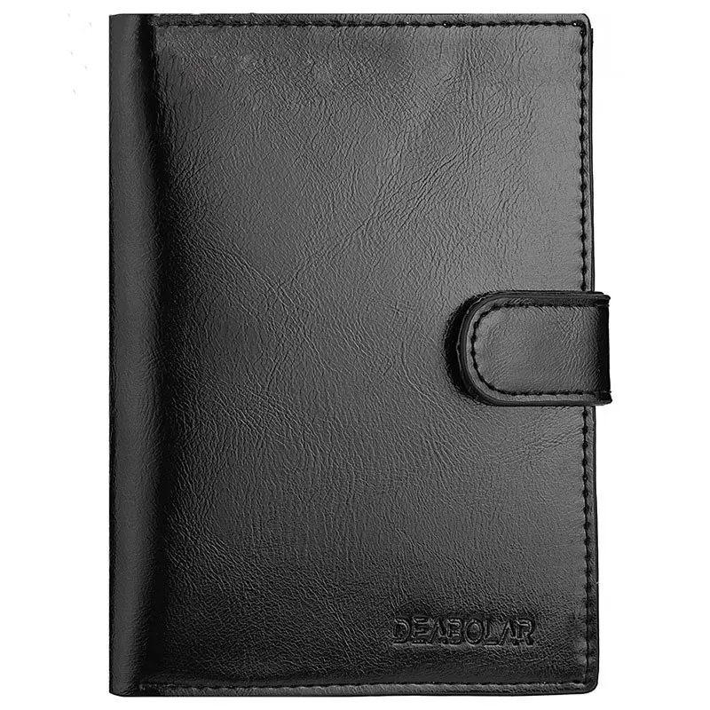 Short Men Wallets Casual Male Purses Zipper Card Bag Coin Bag Small Passport Cover Men's Purse Carteira Masculina Billetera