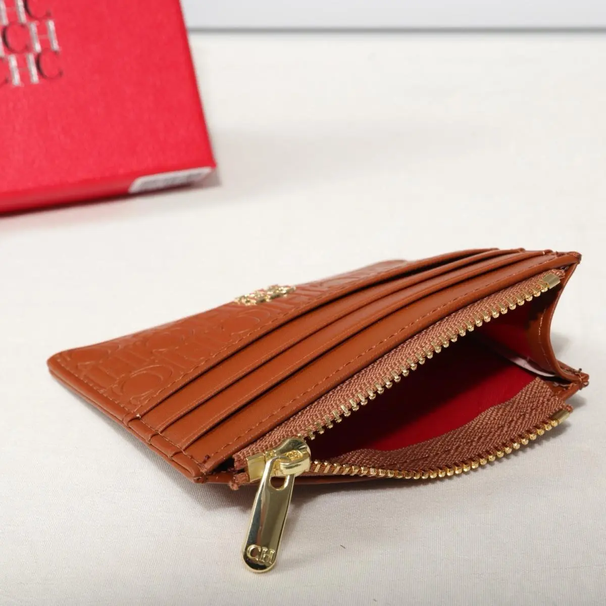CH Fashionable Leather Wallet  Convenient Carrying Women's Bag Elegant Women's Wallet High Quality Temperament Women's Wallet