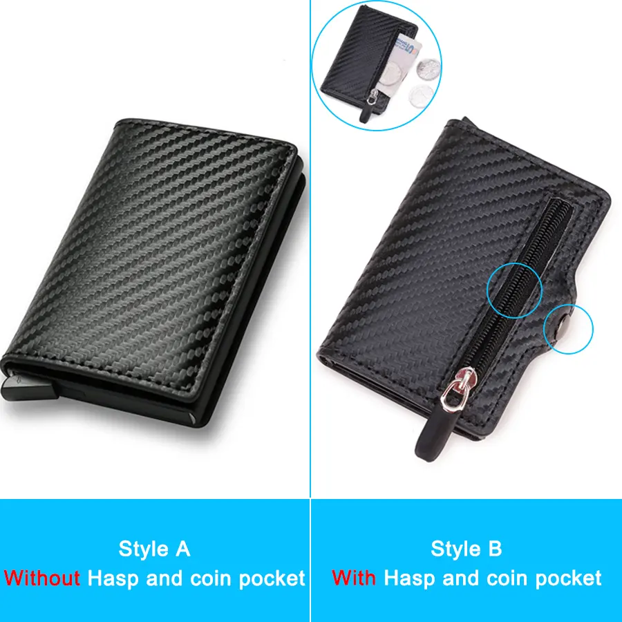 Top Quality Wallets Men Money Bag Mini Purse Male Vintage Brown Leather Rfid Card Holder Wallet Small Smart Wallet Pocket Walet