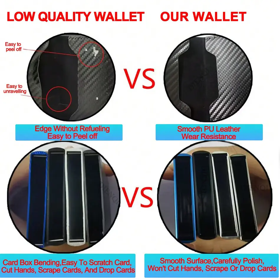 Top Quality Wallets Men Money Bag Mini Purse Male Vintage Brown Leather Rfid Card Holder Wallet Small Smart Wallet Pocket Walet