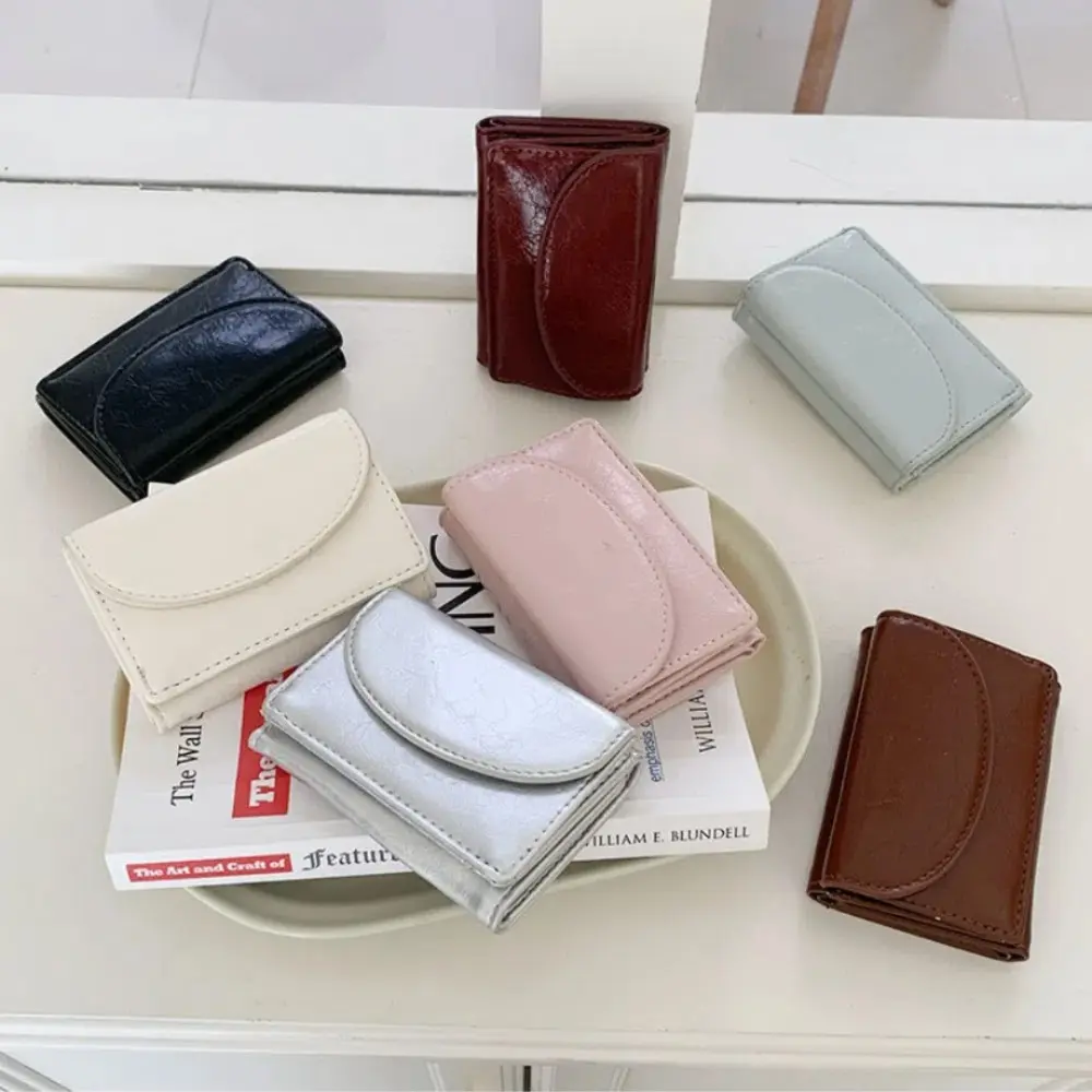 New Fashion Women Wallets Female PU Leather Purses Short Purse for Women Small Money Bag Coin Purse Card Holder Clutch