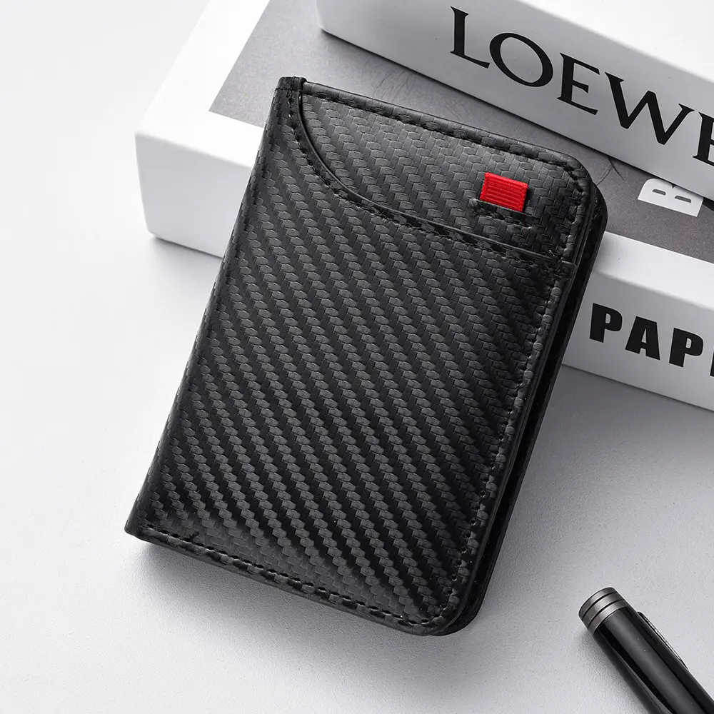 Men's Wallet Vertical Multi Card Small Wallet Driver's License Youth Mini Student Change Bag Card Bag