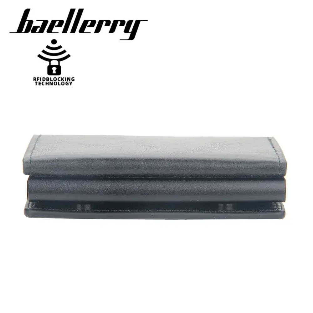 Anti RFID Credit Card Holder Minimalist Wallet Men Slim Leather ID Card Case Business Bank Cardholder Pocket Purse