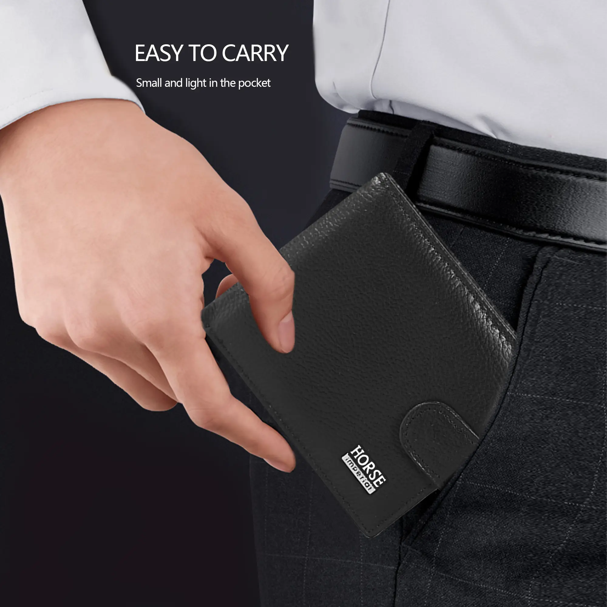 Imperial Horse 023A Men's Genuine Leather Wallet
