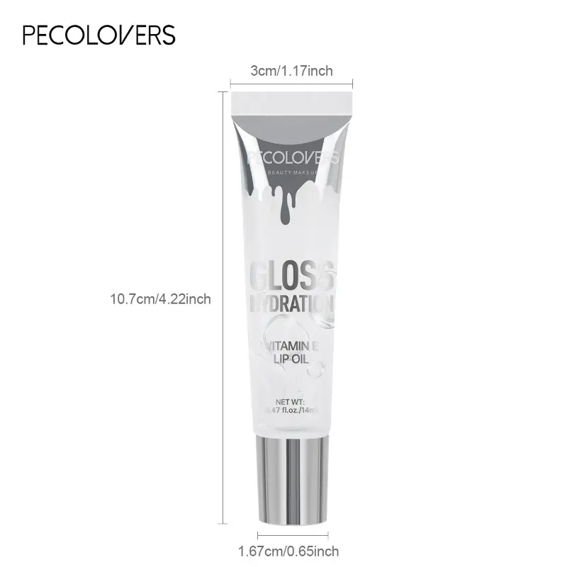 8-Color Moisture Lip Gloss - Lustrous Mirror Shine, Pearlescent Nude Tones, Nourishing Lip Oil - Perfect for Valentine's Day