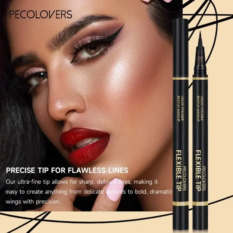 Five Eyeliner, Liquid Eyeliner, Quick Drying, Waterproof and Sweat-proof, Eye Cosmetics Eyeliner Pencil  Cosmetic