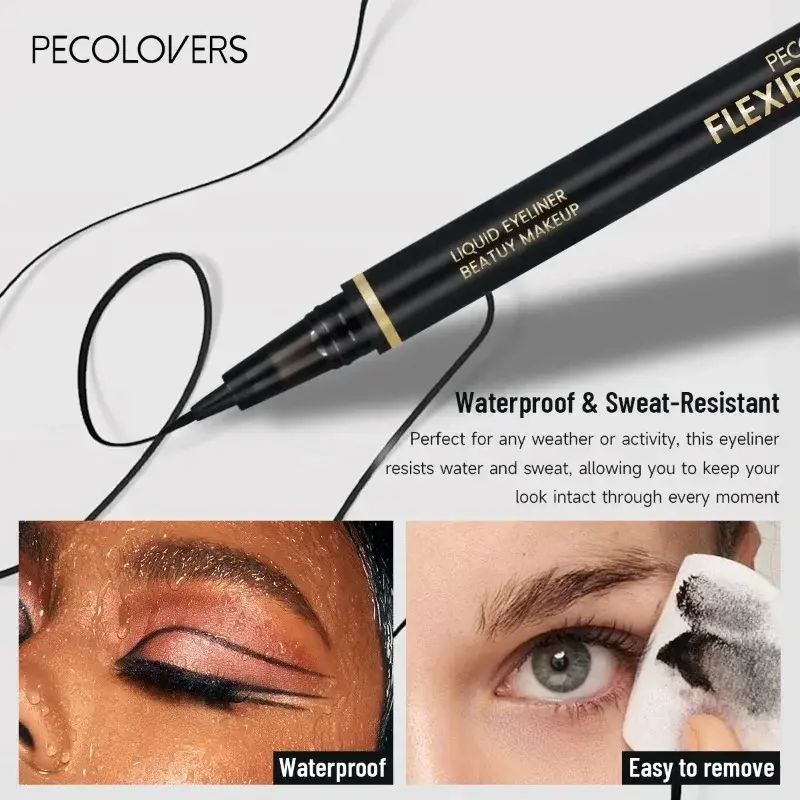 Five Eyeliner, Liquid Eyeliner, Quick Drying, Waterproof and Sweat-proof, Eye Cosmetics Eyeliner Pencil  Cosmetic