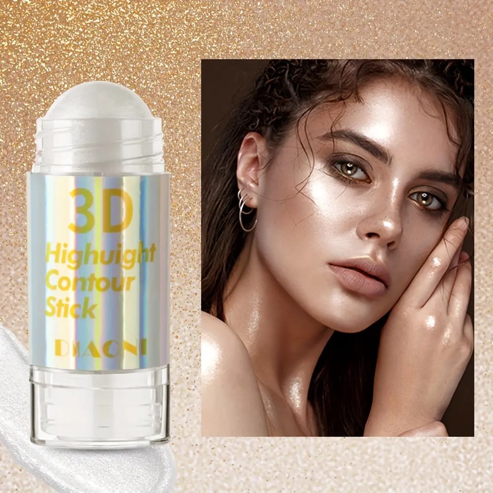 Shimmer Blush Stick Water Light Highlighter Stick Make Up Face Body Glitter Illuminator Cosmetics Face Contour Brighten Makeup