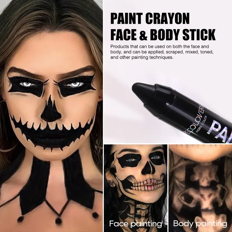 Body Painted Makeup Pen, Multi-color, Face Paint, High Color Rendering, Waterproof and Sweat-proof
