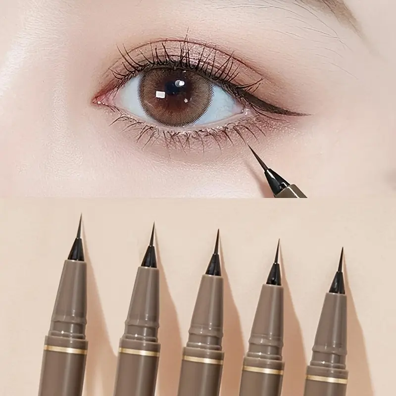 Vibrant Eye Definer Pen Long-Lasting, Quick-Drying, Gentle Formula with 4 Vibrant Colors for Sleek, Smudge-Free Eye Makeup Looks