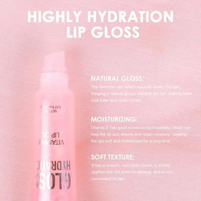 Lip Gloss Lip Gloss, Multi-color Natural Moisturizing Lip Gloss, Moisturizing Lip Balm, Lip Cosmetics Lip Gloss