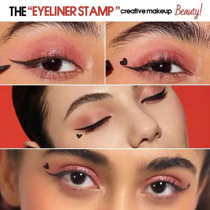 Seal Eyeliner, Liquid Eyeliner, Waterproof and Quick Drying, Multiple Choices, Eye Cosmetics Eyeliner Stamp  Eye Liner