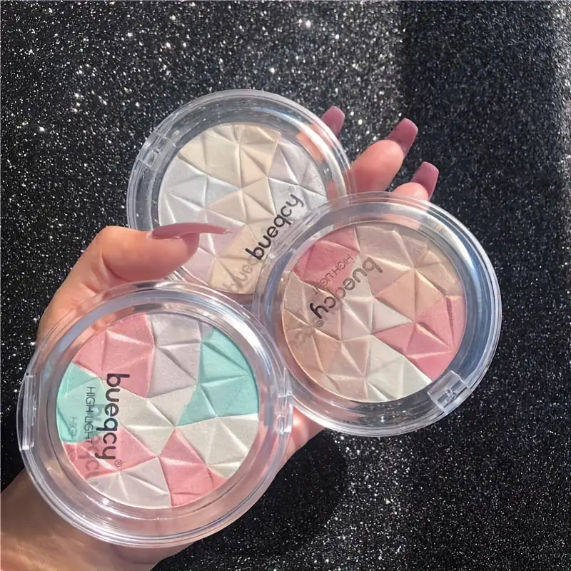 Luxe Glow Highlighter and Bronzer Palette - Ultra-Concentrated Shimmer for Face Body - Long-Lasting & Versatile for Any Occasion