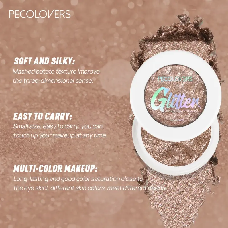 Mashed Potato Eye Shadow Multi-color Waterproof and Sweat-proof Eye Makeup with High Color Rendering and Easy Coloring