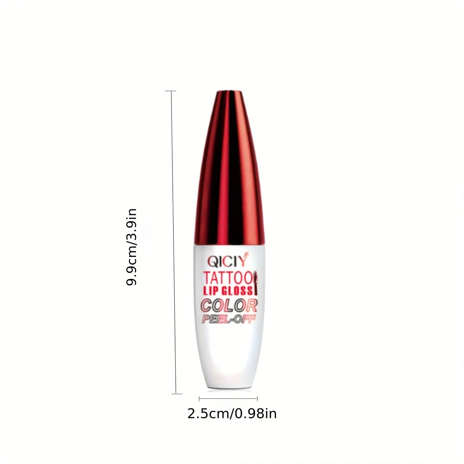 4 Colors Matte Peel Off Lip Gloss Amazing Non-Stick Cup Liquid Lipstick Waterproof Long Lasting Tear-Off Red Lip Tinted