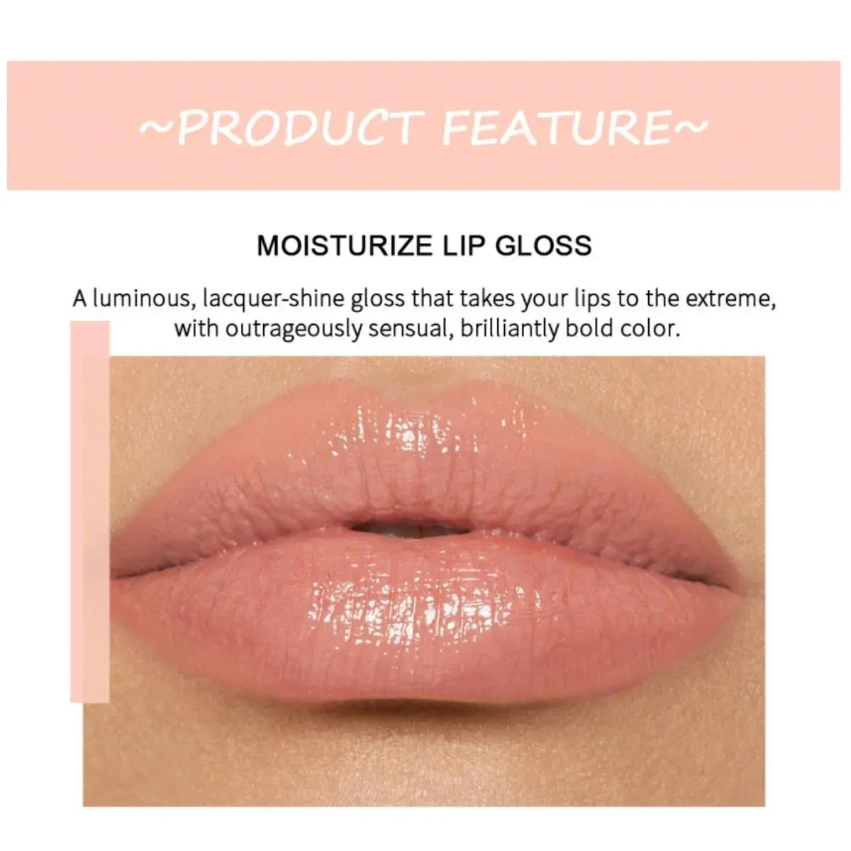 Long Lasting Lip Gloss Set 6 PCS Non Stick Liquid Lip Stain Mirror Light Makeup Kit For Women Beauty Cosmetics