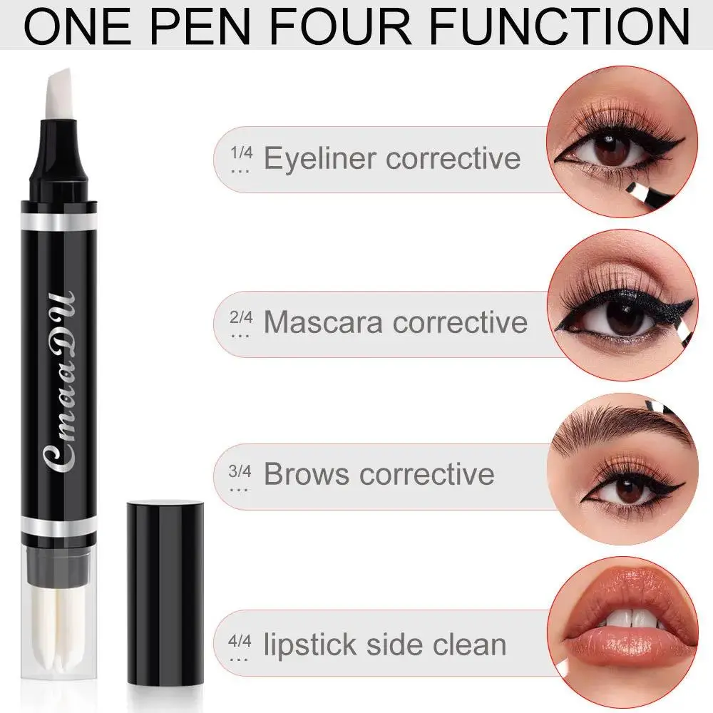 CmaaDu Eyeliner Makeup Remover Pen Waterproof Long Lasting Quick Dry Portable Eraser for Sensitive Skin Eyes