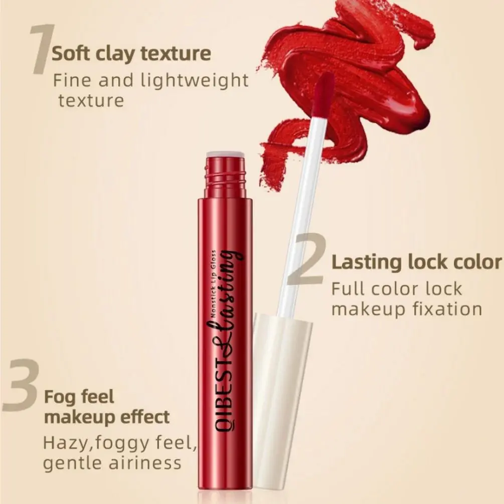 Luxury Matte Lip Gloss Set 12 Waterproof Shades Non Sticky Long Lasting Lipstick Kit For Daily Party Makeup