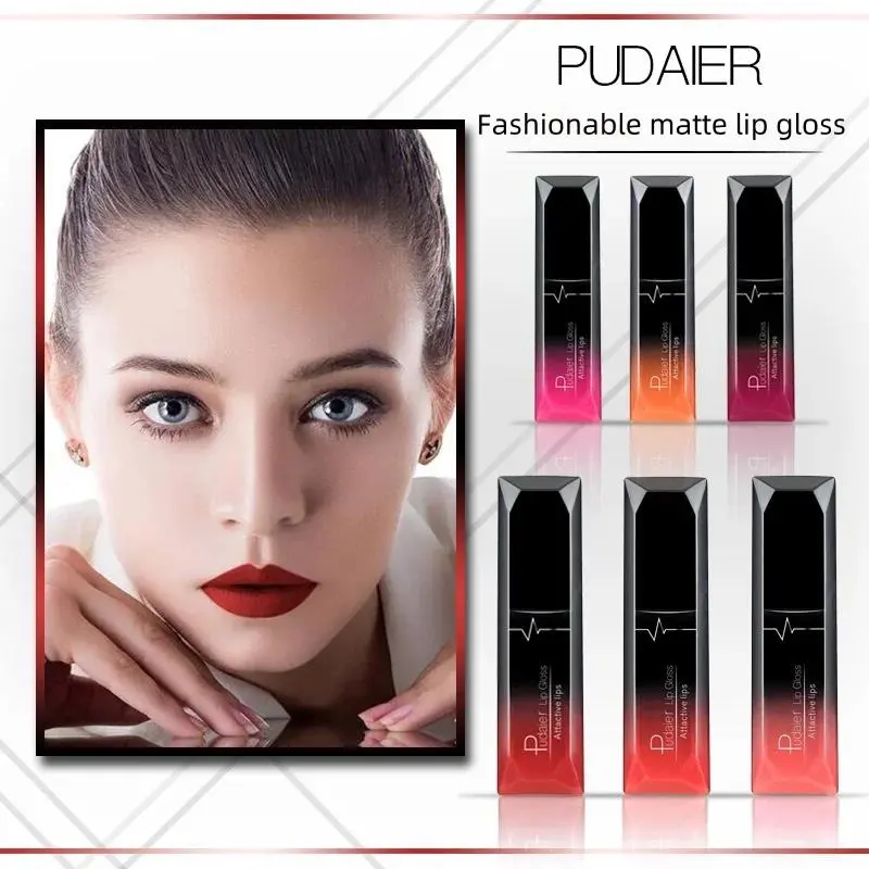21 Color Matte Liquid Lipstick Long Lasting Lip Gloss Non Fading Waterproof Lip Makeup For Women Girls