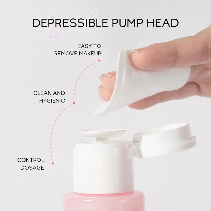 Japanese Sakura Infused Makeup Remover 100ml Deep Cleansing Water Cherry Blossom Extract Pore Refiner Soothing Moisturizing