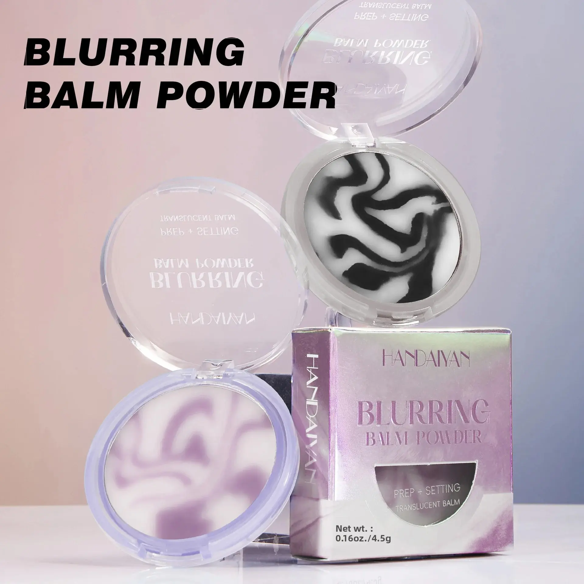 HANDAIYAN Setting Powder Cream Oil Control Long Lasting Sweat Proof Loose Powder For Face Makeup Translucent Finishing